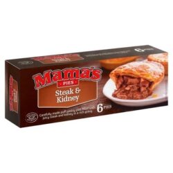 6 Pack of Mama's Steak and Kidney Pies R4 Rebates