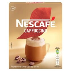 20x18g Sachets Nescafe Cappuccino Coffee R3 Rebates