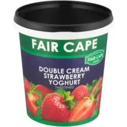 1kg Fair Cape Double Cream Strawberry Yoghurt R1 Rebates
