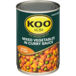 410g Koo Mixed Vegetables in Curry Sauce R1 Rebates