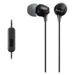 Black Sony Earphones with Microphone Wired R7 Rebates