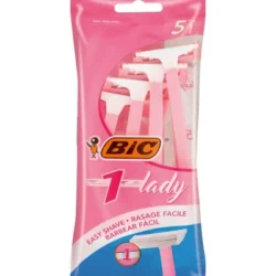 BIC Ladies Single Blade Disposable Razors (pack of 5) R1 Rebates