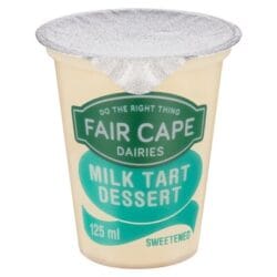 125ml Fair Cape Milk Tart Dessert R1 Rebates