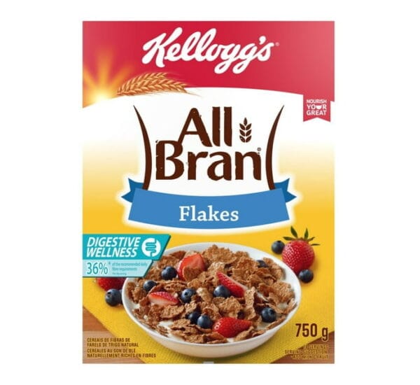750G Kellogg’s All Bran Flakes R3 Rebates