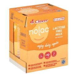 Clover Nolac Lactose Free Milk (6x1L) R3 Rebates