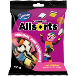 150g Beacon Liquorice Allsorts R1 Rebates