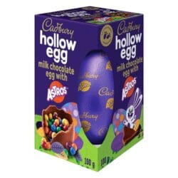 100g Cadbury Milk Chocolate Easter Egg with Astros R4 Rebates