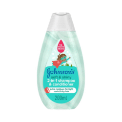 200ml Johnson's 2-in-1 kids Soft & Shiny Shampoo and Conditioner R3 Rebates