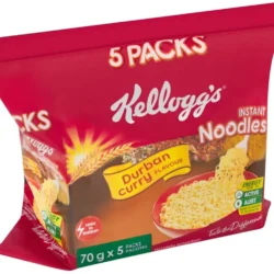 70gx5 Kelloggs Noodles Durban Curry Flavour R1 Rebates