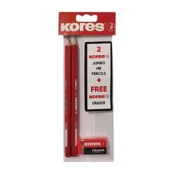 Kores Coach Jumbo HB Pencils (Pack of 2) R1 Rebates