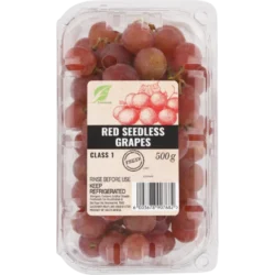 500g Red Seedless Grapes R1 Rebates