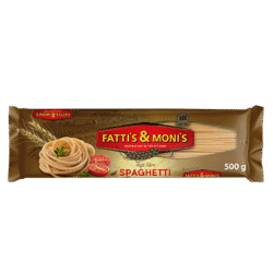 500g Fatti's and Moni's Spaghetti High Fibre Regular R1 Rebates