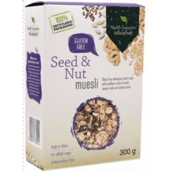 300g Health Connection Seed & Nut Muesli R3 Rebates