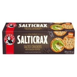 200g Bakers Salticrax Black Pepper R1 Rebates