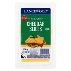 150g Lancewood Cheddar Cheese Slices R2 Rebates