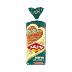 800g Albany Low GI Wholewheat Bread R1 Rebates