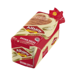 700g Albany Sliced Brown Bread R1 Rebates
