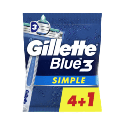 Gillette Blue 3 Disposable Razors (Pack of 5) R2 Rebates
