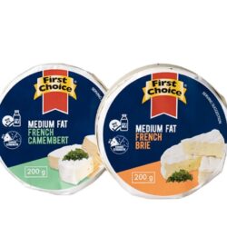 First Choice French Camembert or French Brie cheese 200g - (Rebates R2)