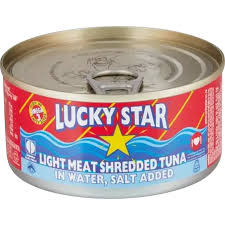 170g Lucky Star Shredded Tuna in water, salt added - (Rebate R1)